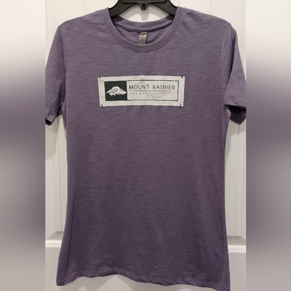 Purple vintage Mt. Rainier Tee
